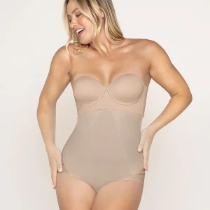 Braga faja pecho libre de control de abdomen invisible en piernas