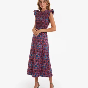 Pietra -Vestido Midi Rainbow