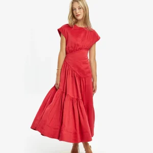 Aje - vestido midi Caiz