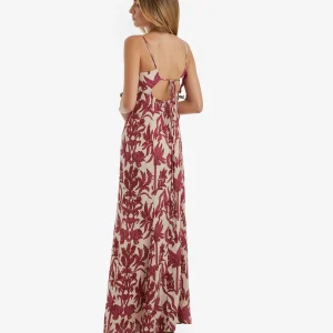 Baymo- Vestido Maxi Malva