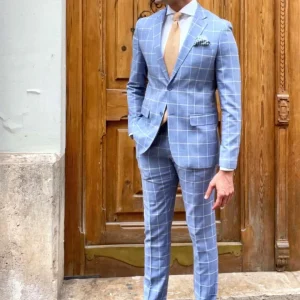 Traje Cuadros Volare