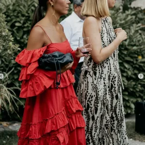 Alexa Chung - Vestido Maxi Biznaga