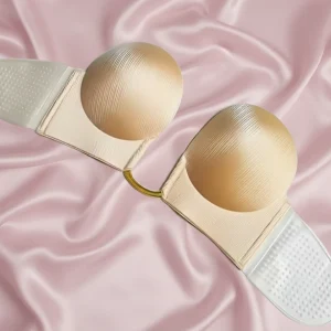 Sujetador adhesivo push up con escote en U y espalda descubierta