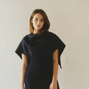 Capa Lentejuelas Marino