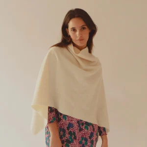 Capa Lana y Cashmere Crudo