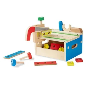 R30631 Banco de herramientas de madera Melissa & Doug con 32 piezas