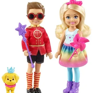 R30676 Barbie Chelsea y Otto con perrito y accesorios (Mattel FRB14)