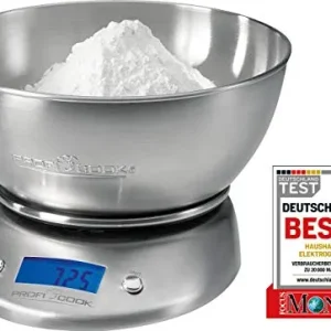 R31055 Báscula de cocina digital con tazón ProfiCook KW1040