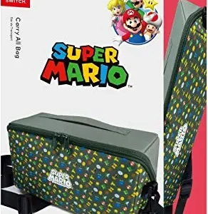 R30854 Bolsa Hori Carryall Super Mario Switch Multicolor