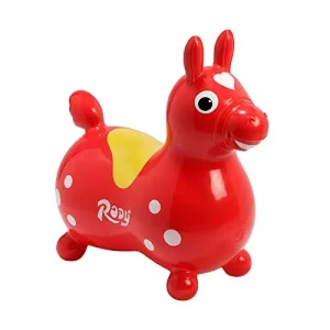 R31186 Caballo inflable Rody Ledraplastic 8002 rojo