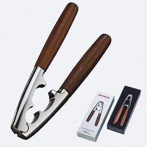 R31601 Cascanueces Westmark Monopol de 18 cm con mango de madera y zinc fundido a presión