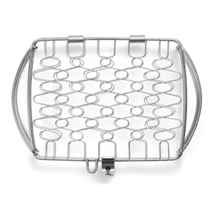R31660 Cesta Weber para pescado pequeña de acero inoxidable