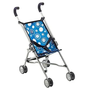 R31766 Cochecito Muñecas Bayer Chic 2000 Mini Buggy “ROMA” Azul