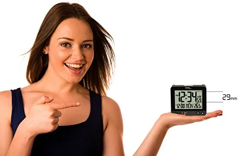 R32145 Despertador radio-controlado Technoline WT 195 retroiluminado - Imagen 5