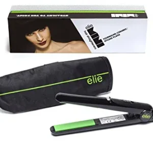R34572 Plancha de pelo Elie HS-039 de viaje, verde neón