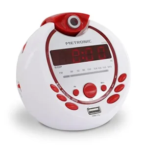 R34874 Reloj Despertador Digital Proyector para Niños Metronic 477021