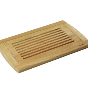 R35540 Tabla de cortar Zassenhaus 50882 de madera de caucho sostenible